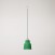 Pendant lamp with shade Vaso and track adapter