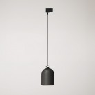 Track hanglamp met keramische mini Campana kap