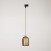 Track hanglamp met keramische mini Campana kap