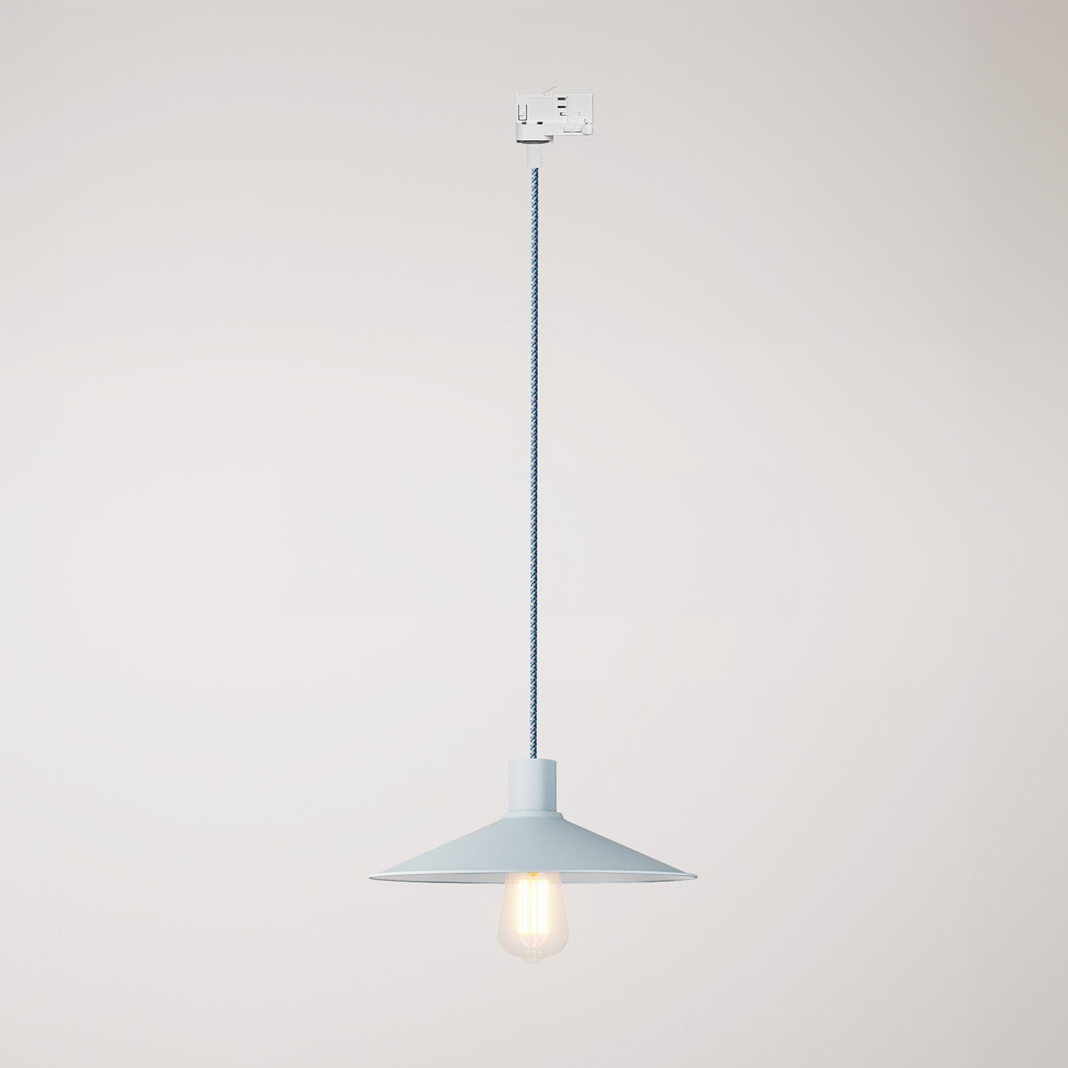 Swing Pastel hanglamp met kap voor railsystemen