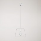 Hanglamp met Duedì kap en railadapter