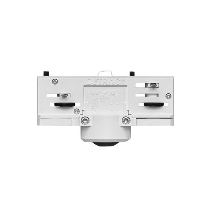 Eutrac adapter voor 3-fasige circuitrails - voor verlenging of verbuiging