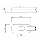 Single-pole inline switch with earth terminal