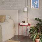 Campana Mini XS abajur, ceramică bicoloră, Materia collection - Realizat în Italia