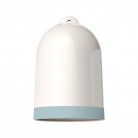 Campana XL two-tone ceramic lampshade, Materia collection - Made in Italy