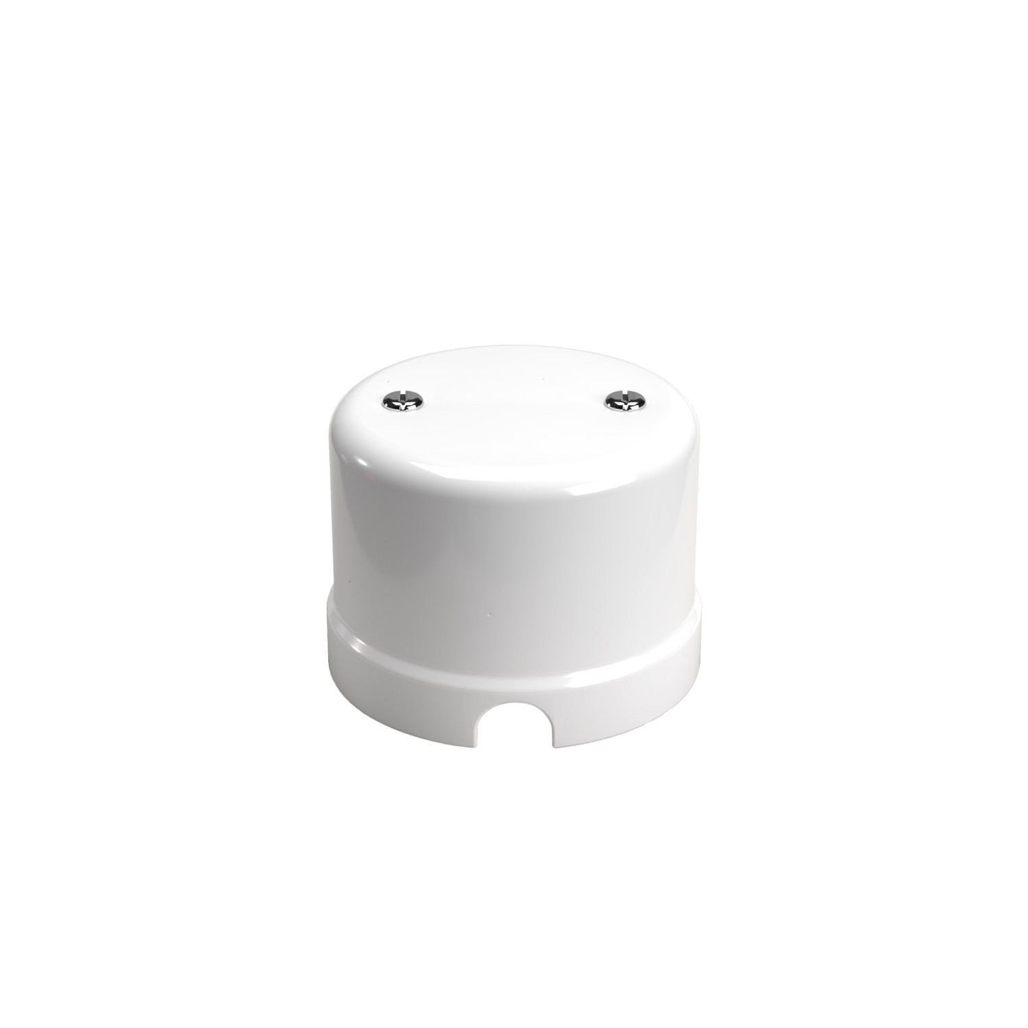 Junction box compatible with porcelain base