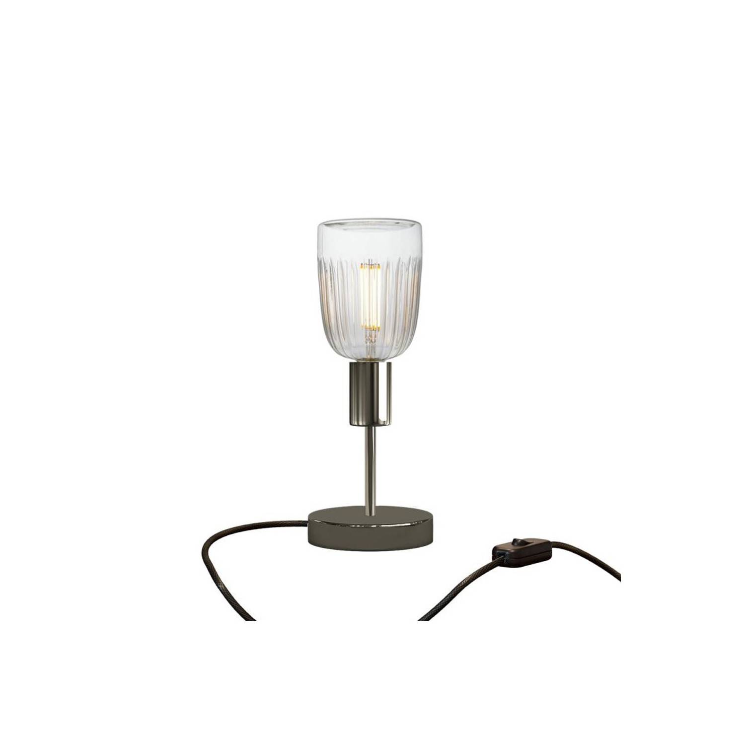 Lampa de masă Alzaluce Tiche Metal cu mufă UK