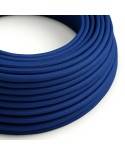 Glossy Classic BlueTextile Cable - The Original Creative-Cables - RM12 round 2x0.75mm / 3x0.75mm