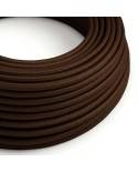 Glossy Espresso Brown Textile Cable - The Original Creative-Cables - RM13 round 2x0.75mm / 3x0.75mm