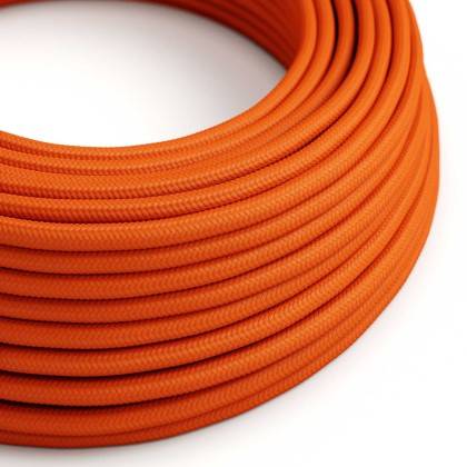 Rund textilkabel RM15 - Orange