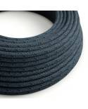 Cotton Blue Mirage Textile Cable - The Original Creative-Cables - RX10 round 2x0.75mm / 3x0.75mm