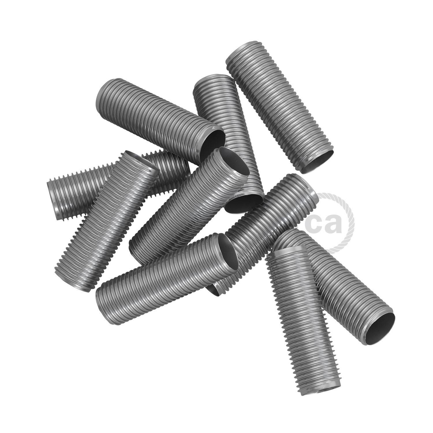 Threaded tubes - 10 pieces