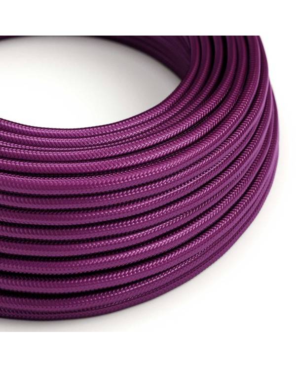 Ronde flexibele electriciteit textielkabel van viscose - RM35 ultraviolet