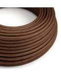 Glossy Rust Textile Cable - The Original Creative-Cables - RM36 Round 3x0.75mm