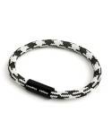 Pulseira com fecho magnético preto mate e cabo RP04