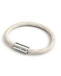 Bracelet with Matt silver magnetic clasp and RN01 cable