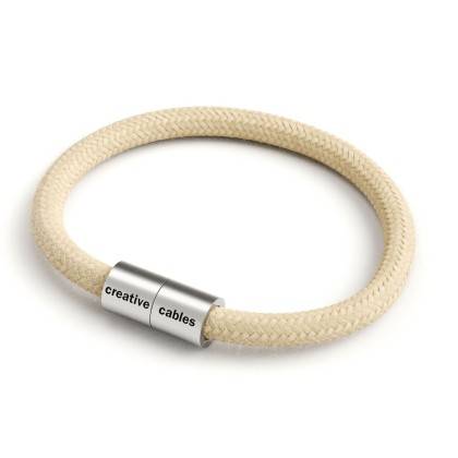 Armband av textilkabel med magnetlås - RN06 Jute