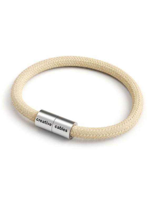 Armband av textilkabel med magnetlås - RN06 Jute