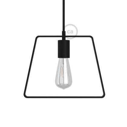 Fém lámpabúra Duedi Alap fém burkolatú E27-es foglalattal szabadon álló izzóhoz