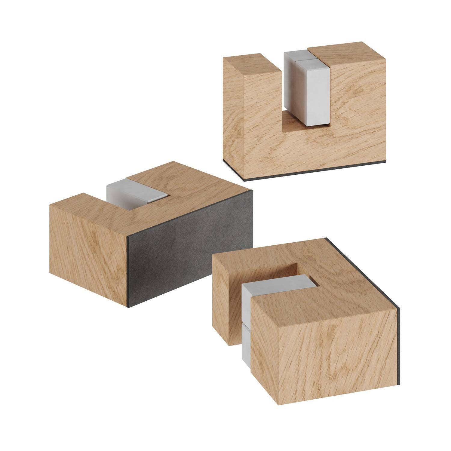 Kit pies de madera, soporte para lámparas de mesa