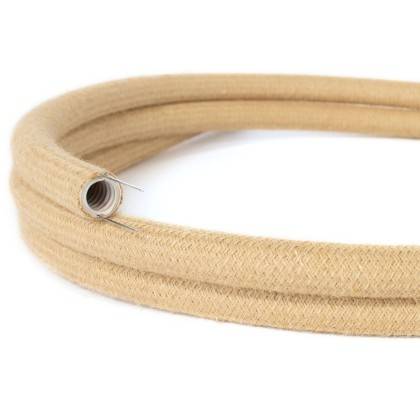 Creative-Tube flexibelt kabelrör, täckt med RN06 Jute, diameter 20 mm