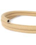 Design flexibele elektrabuis met jute stof omweven - Creative-Tube Jute RN06 20mm