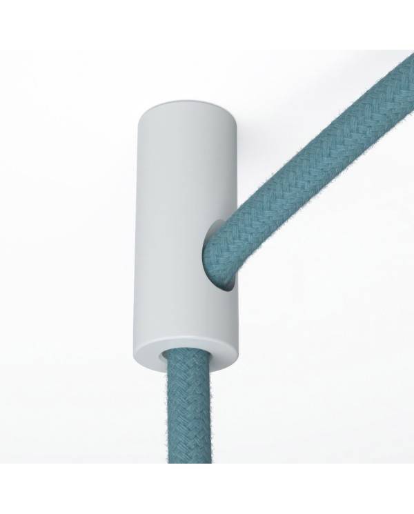 Decentralizér, stropní háček pro textilní elektrické kabely se zarážkou