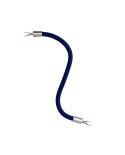 Kit Creative Flex flexible tube covered in Navy Blue RM20 fabric with metal terminals