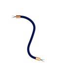 Kit Creative Flex flexible tube covered in Navy Blue RM20 fabric with metal terminals