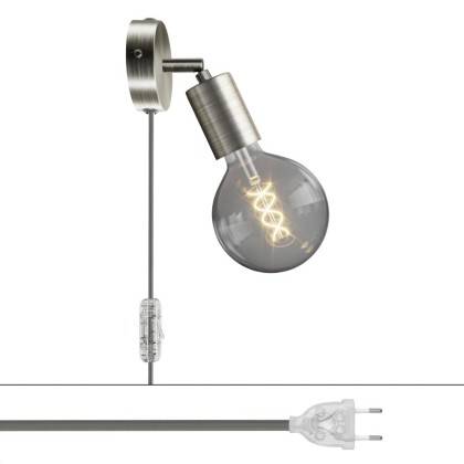Lampa Spostaluce cu articulație din metal reglabil.