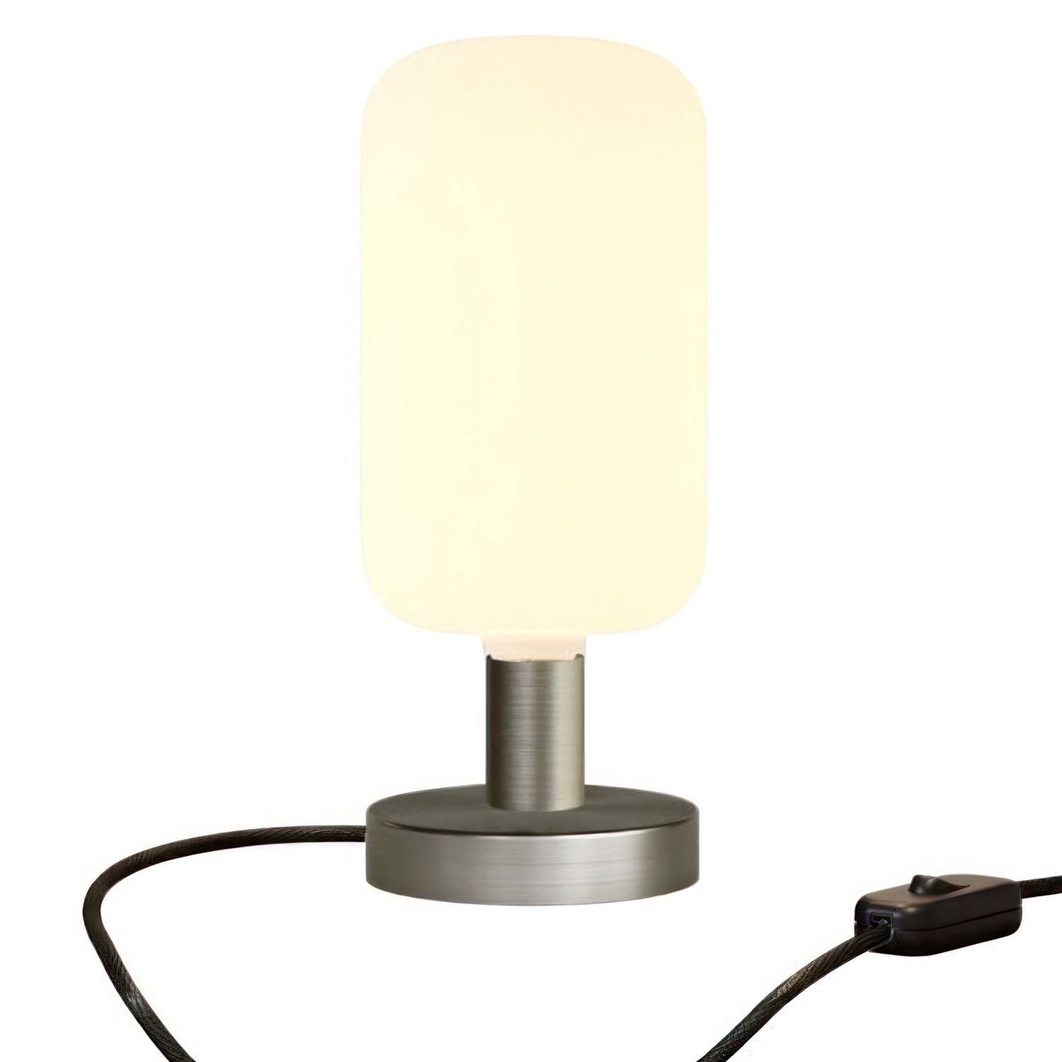 Metalowa lampa  stołowa Lampa Posaluce Candy z dwubiegunową wtyczką