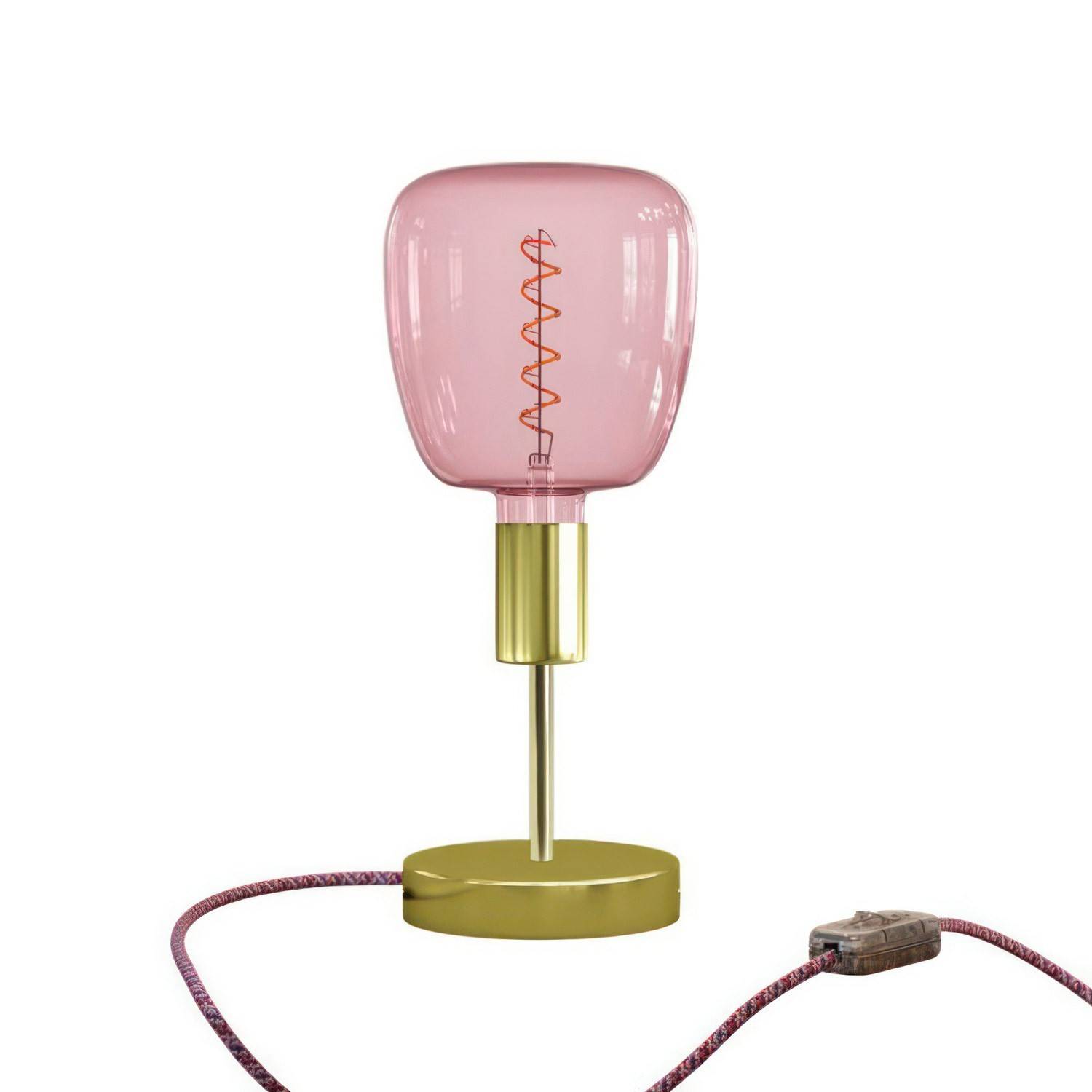 Alzaluce Bona Pastel Metal Table Lamp with two-pin plug