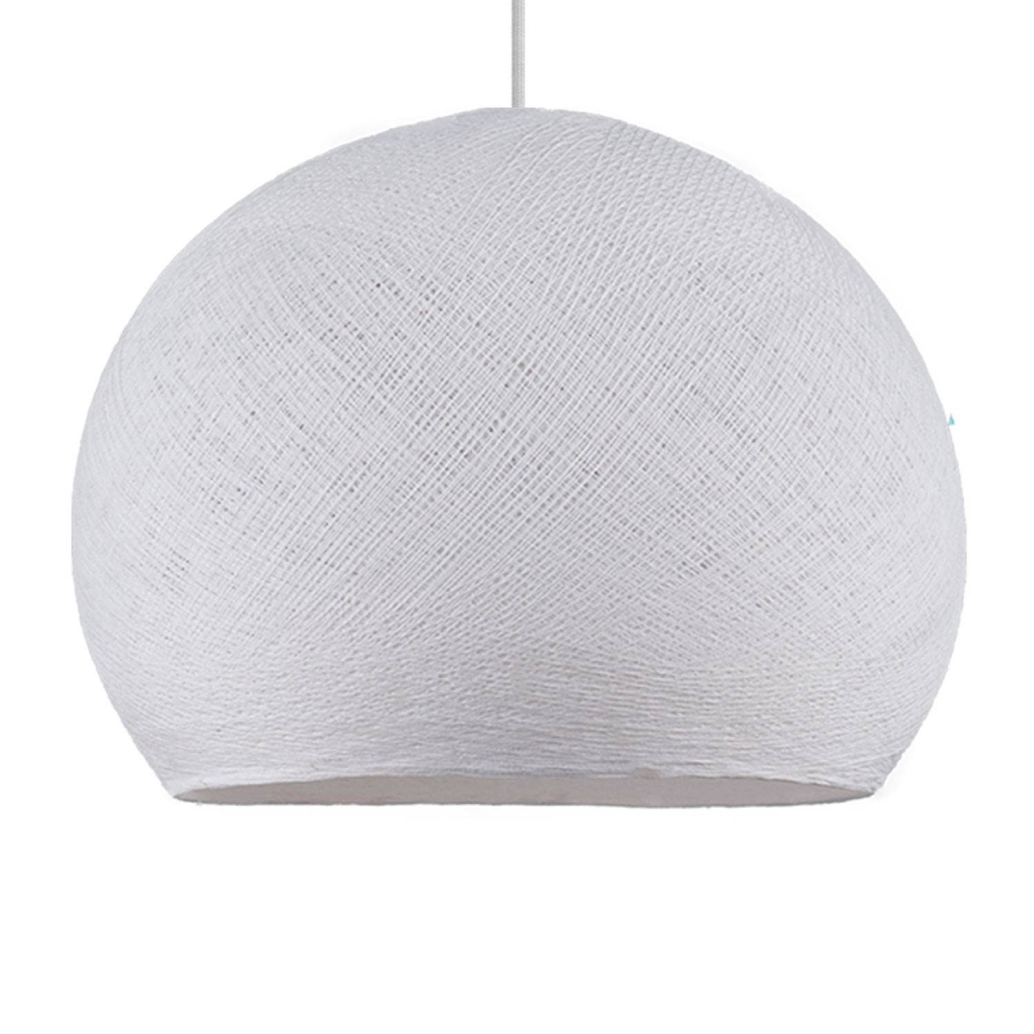 Hanglamp met hangemaakte Dome Lampenkap