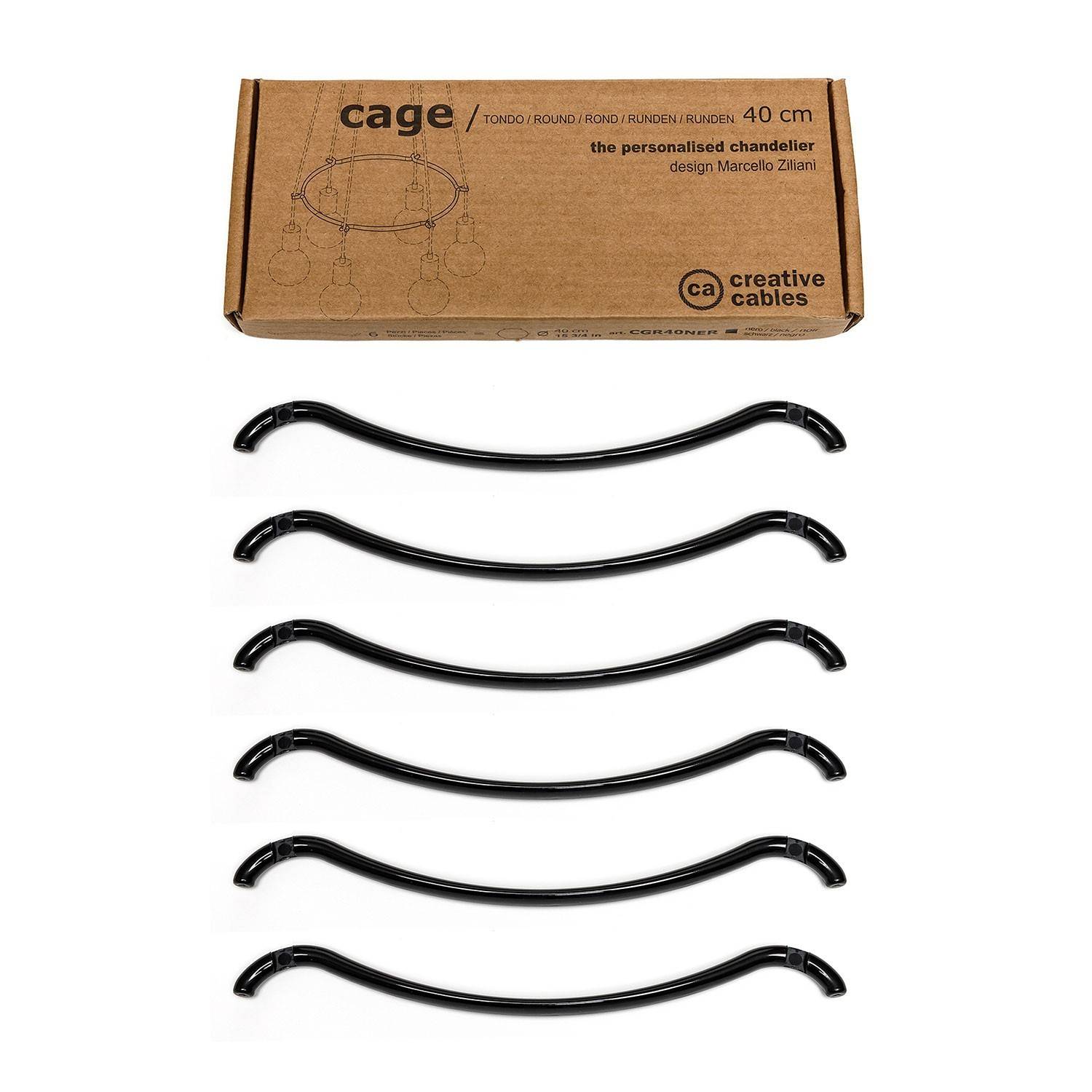 Cage Circular - Estructura para lámparas de araña