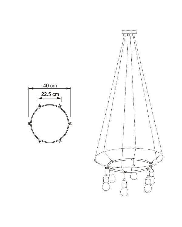 Cage Rond- Accessoire voor hanglampen