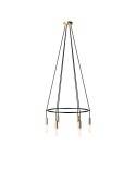 6 Pendels Cage P-Light Lamp