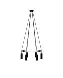 Lampa z 6 ramionami Cage Tub-E14