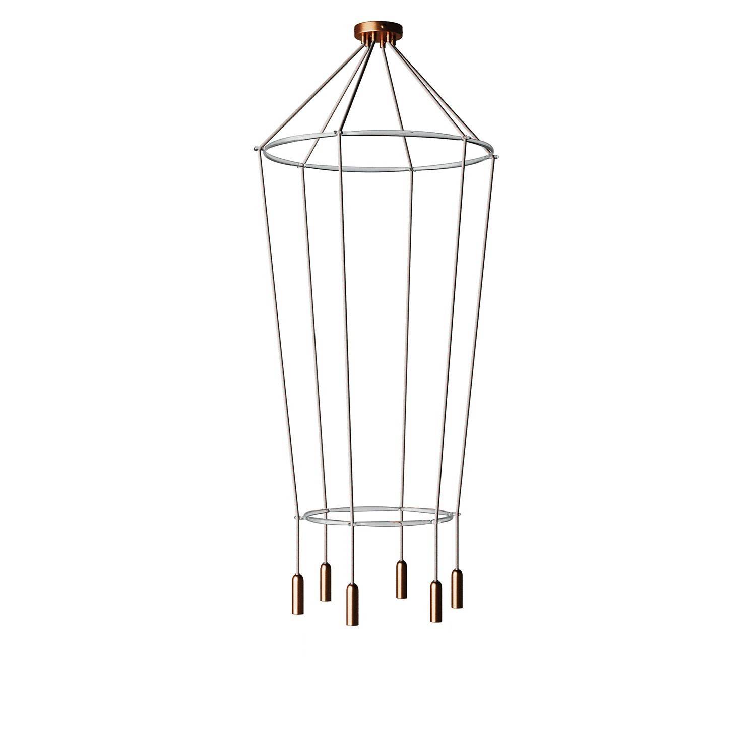 6-faldet 2 Cage P-Light lampe