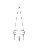 4-falds 3 Cage Tub-E14 lampe