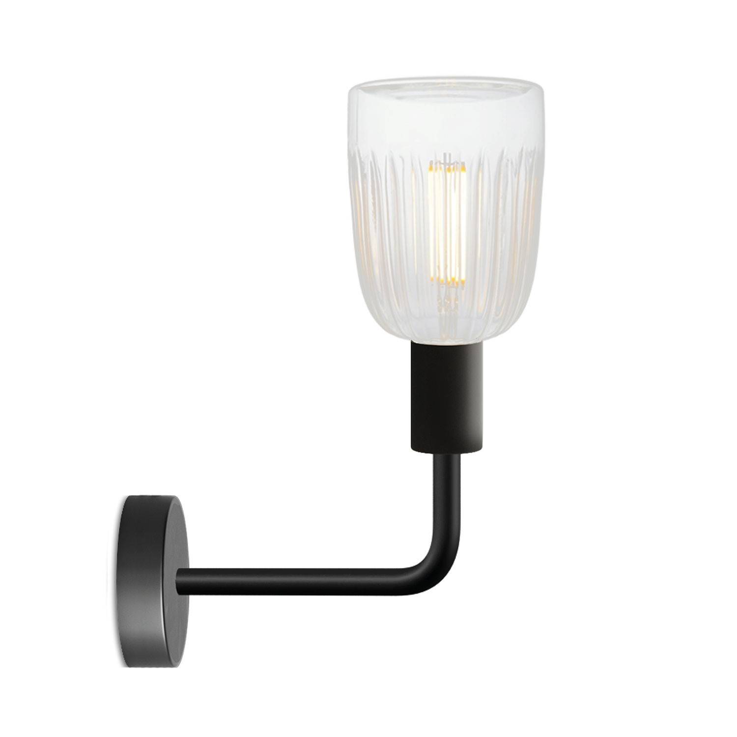 Fermaluce Elle metalen lamp met kristallen LED lichtbron