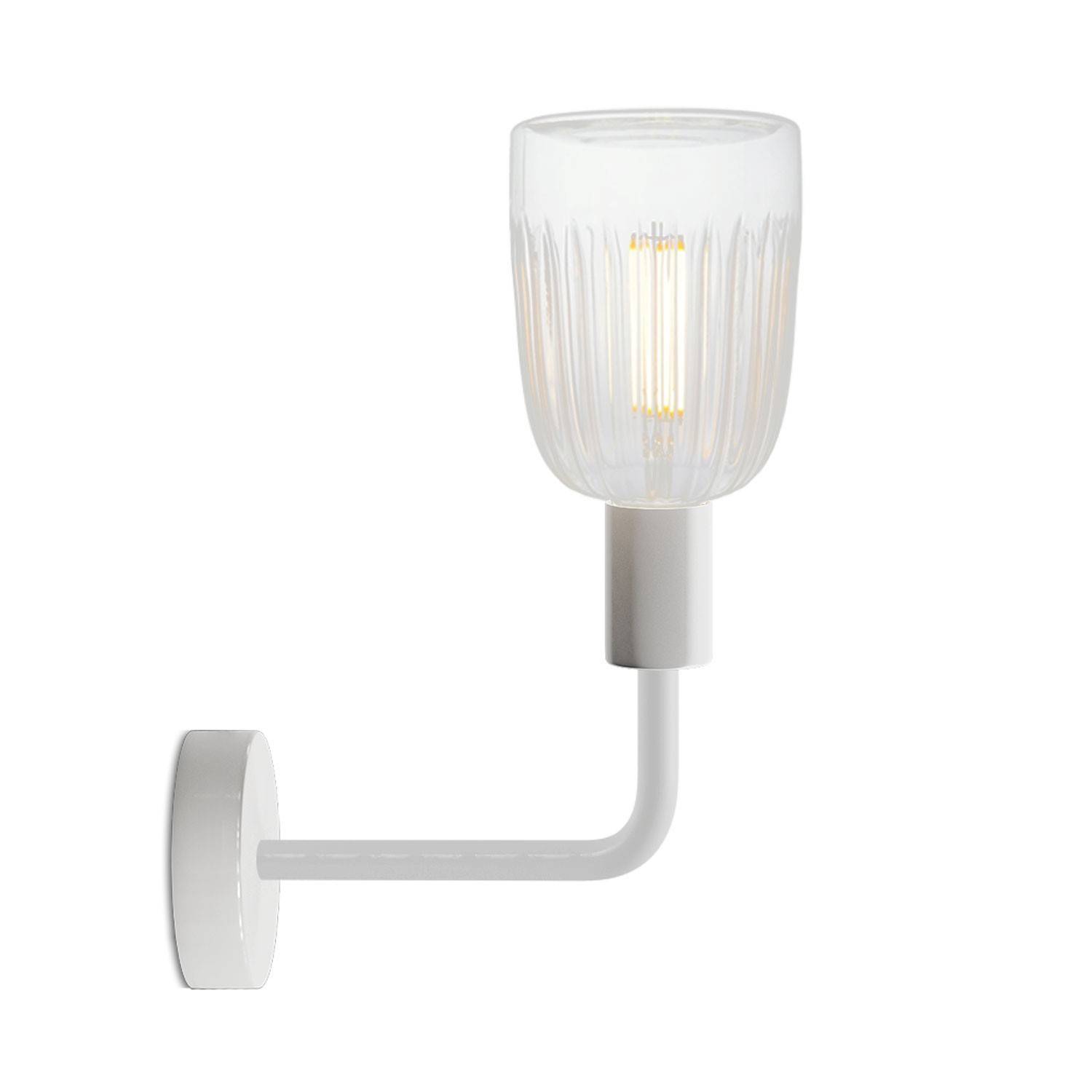 Fermaluce Elle metalen lamp met kristallen LED lichtbron