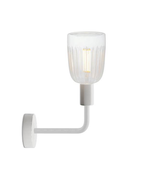 Fermaluce Elle metalen lamp met kristallen LED lichtbron