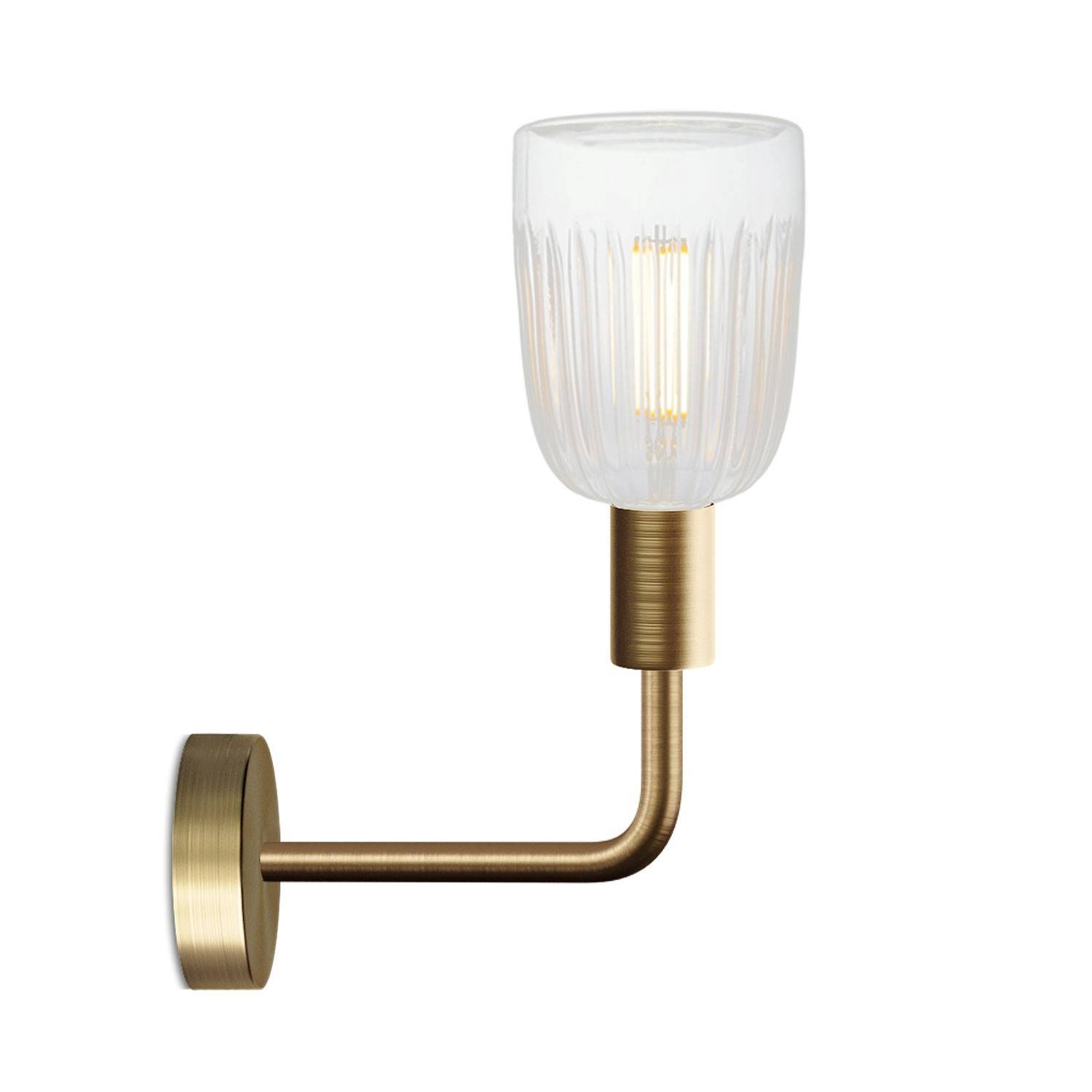 Fermaluce Elle metalen lamp met kristallen LED lichtbron