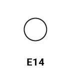 E14 csatlakozó